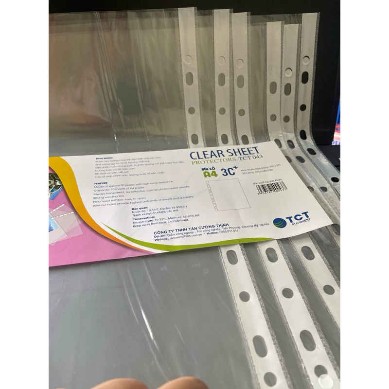 Bìa lỗ các loại 3c-4c-5c-6c